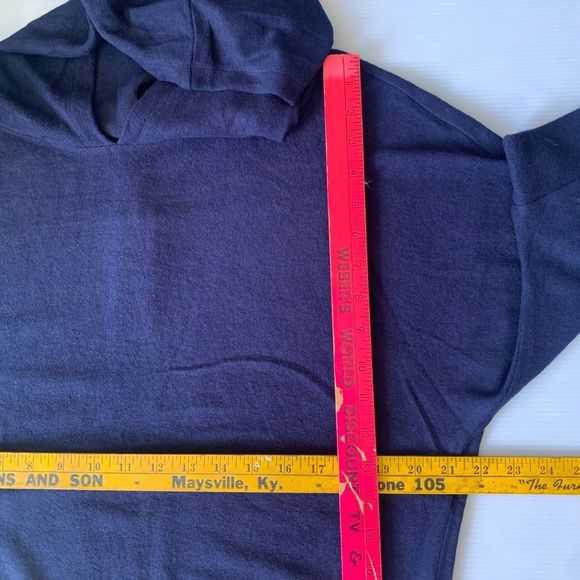 NWT BB Dakota Under The Hood Hoodie Navy Heather - Picture 8 of 11